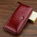 Кошелек женский ST Leather 18434 (S7001A) на молнии Бордовый thumbnail 1