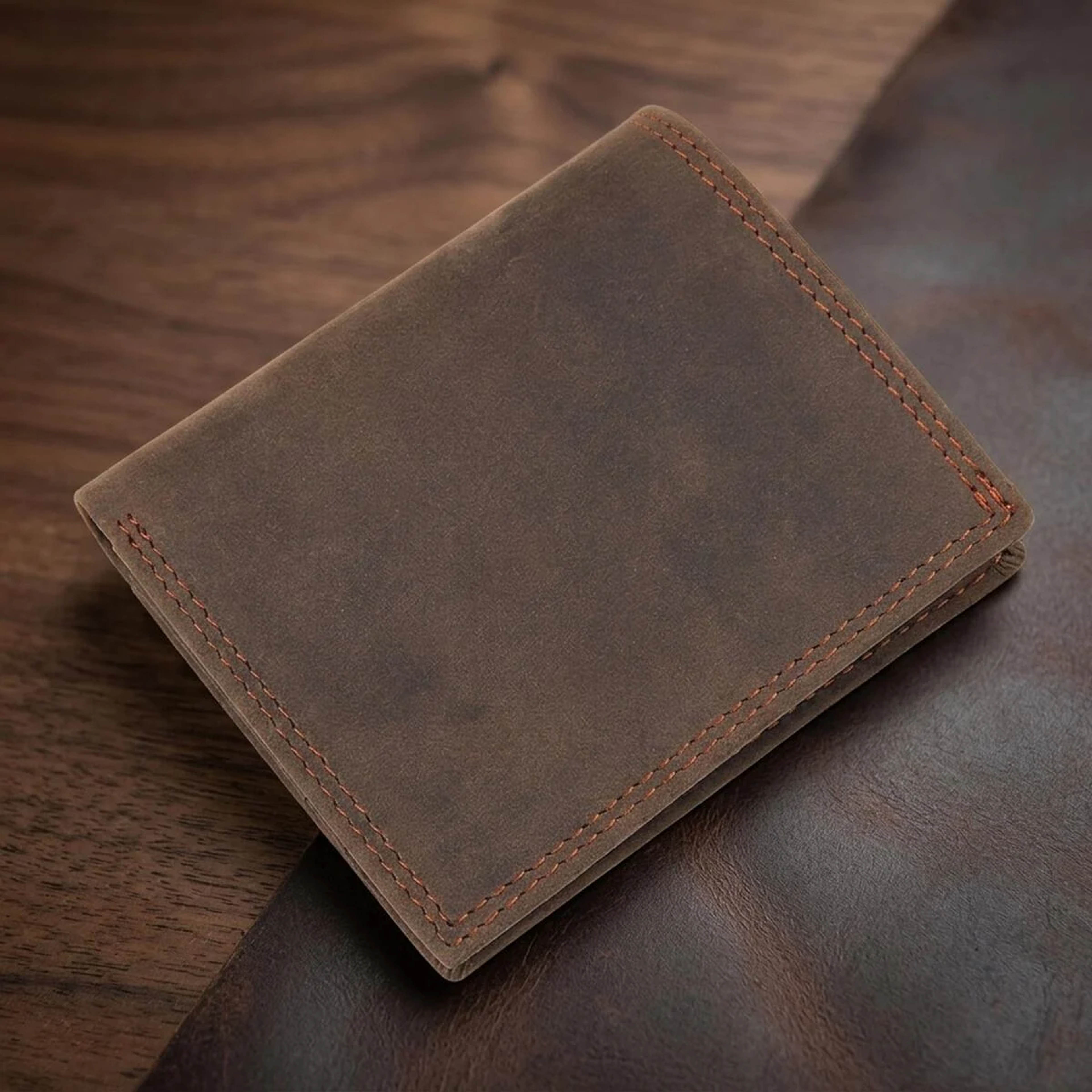 Кошелек мужской Vintage 14429 винтажный стиль Коричневый