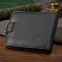 Чоловічий гаманець ST Leather 18334 (ST102) натуральна шкіра Чорний thumbnail 3