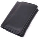 Шкіряний лаконічний гаманець для жінок ST Leather 22506 Чорний thumbnail 6