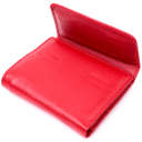 Женский яркий кошелек с монетницей из натуральной кожи ST Leather 19493 Красный thumbnail 8