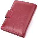 Практична візитниця з натуральної шкіри ST Leather 22468 Бордовий thumbnail 2