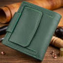 Гаманець жіночий компактний ST Leather 18959 Зелений thumbnail 4