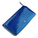 Кошелек женский ST Leather 18435 (S7001A) лакированный Синий thumbnail 4