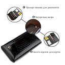 Кошелек женский ST Leather 18433 (S9001A) надежный Черный thumbnail 4