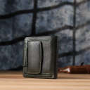 Вертикальний жіночий гаманець з натуральної шкіри ST Leather 23070 Зелений thumbnail 13