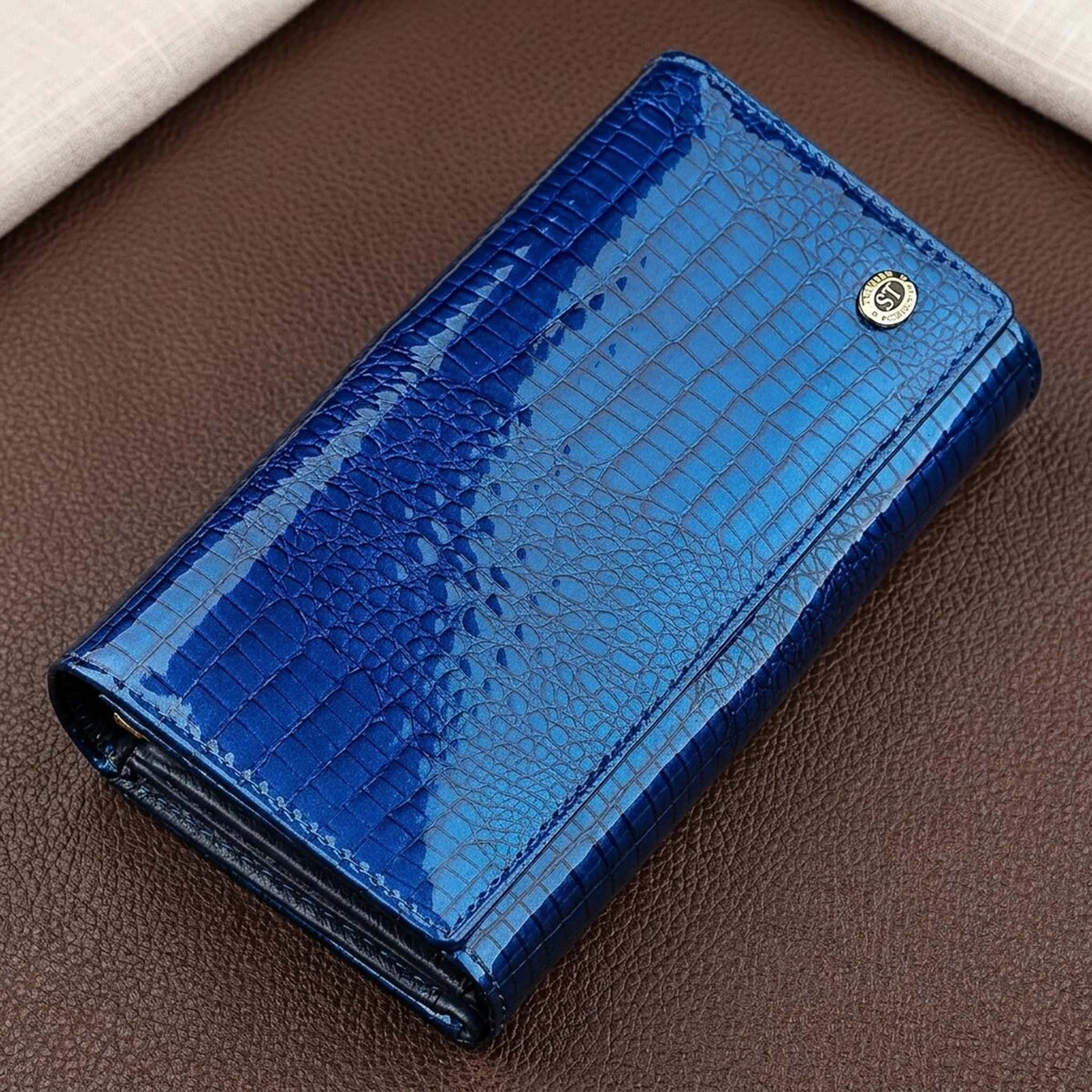 Гаманець жіночий ST Leather 18432 (S9001A) модний Синій