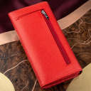 Чудовий жіночий гаманець ST Leather 18858 Червоний thumbnail 3