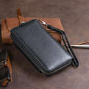 Гаманець зі шкіри на клямці ST Leather 19339 Чорний thumbnail 16