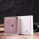 Гаманець для жінок середнього розміру з натуральної шкіри ST Leather 19495 Бежевий thumbnail 14