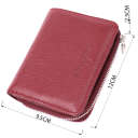 Женский кошелек среднего размера из натуральной кожи ST Leather 22551 Бордовый thumbnail 3