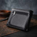 Чоловіче шкіряне портмоне із затискачем ST Leather 22485 Чорний thumbnail 3