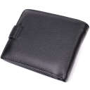 Горизонтальне чоловіче портмоне з натуральної шкіри ST Leather 22487 Чорний thumbnail 6