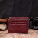 Практичний кард-кейс із натуральної шкіри ST Leather 22446 Бордовий thumbnail 8