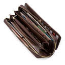 Кошелек женский ST Leather 18438 (S7001A) многофункциональный Коричневый thumbnail 11
