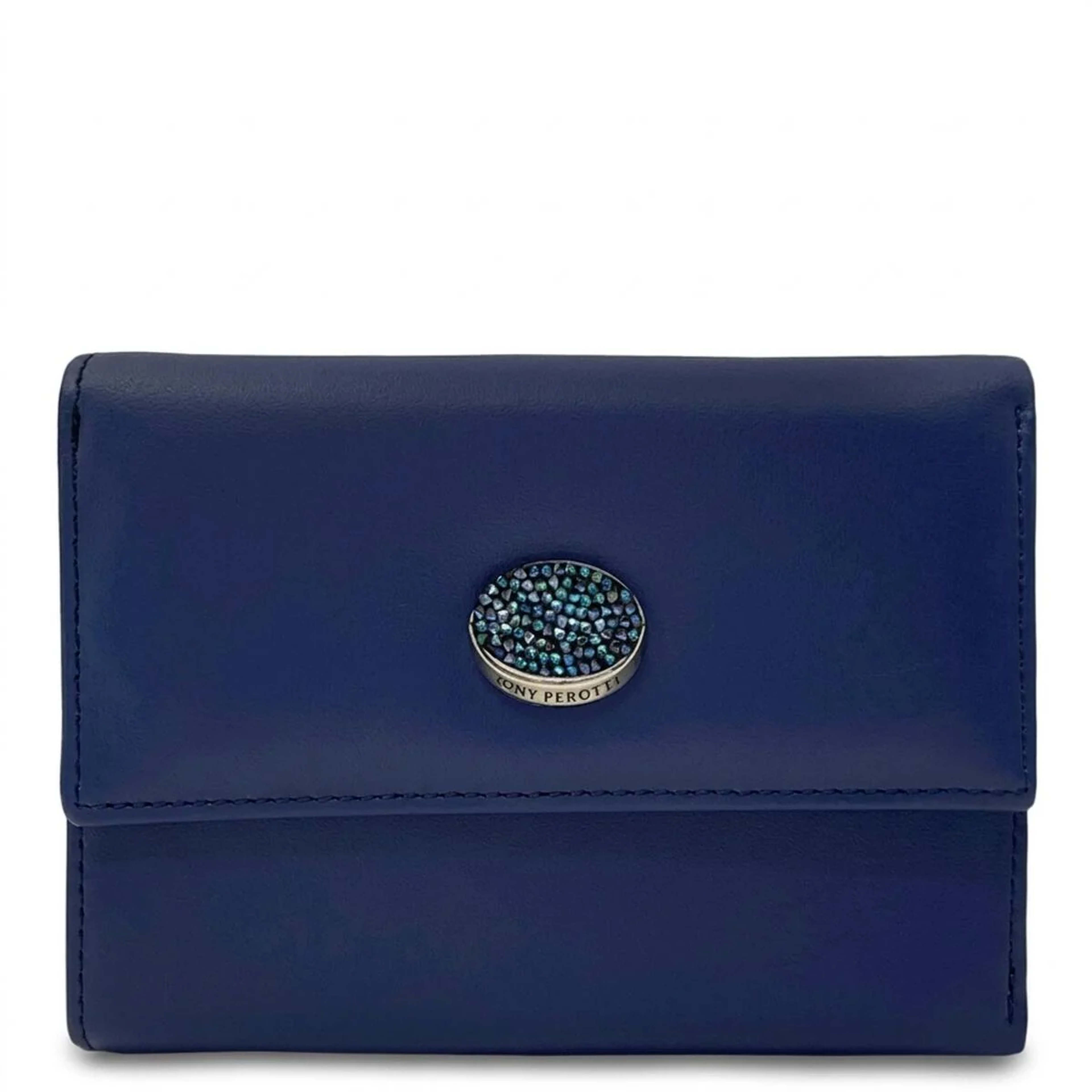 Жіночий гаманець Tony Perotti Swarovski 500N (90061) Синій