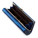 Кошелек женский ST Leather 18394 (S3001A) вместительный Синий thumbnail 7