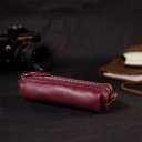 Жіноча шкіряна ключниця GRANDE PELLE 16790 Бордовий thumbnail 8