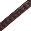 Ремінь-автомат CROCODILE LEATHER 18235 з натуральної шкіри крокодила (каймана) Коричневий thumbnail 10