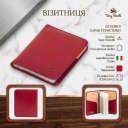 Візитниця Tony Perotti з натуральної шкіри Italico 2612 rosso (90667) Червона thumbnail 3