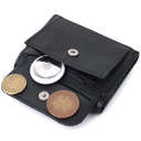 Невелике жіноче портмоне з монетницею з натуральної шкіри ST Leather 22730 Чорний thumbnail 12