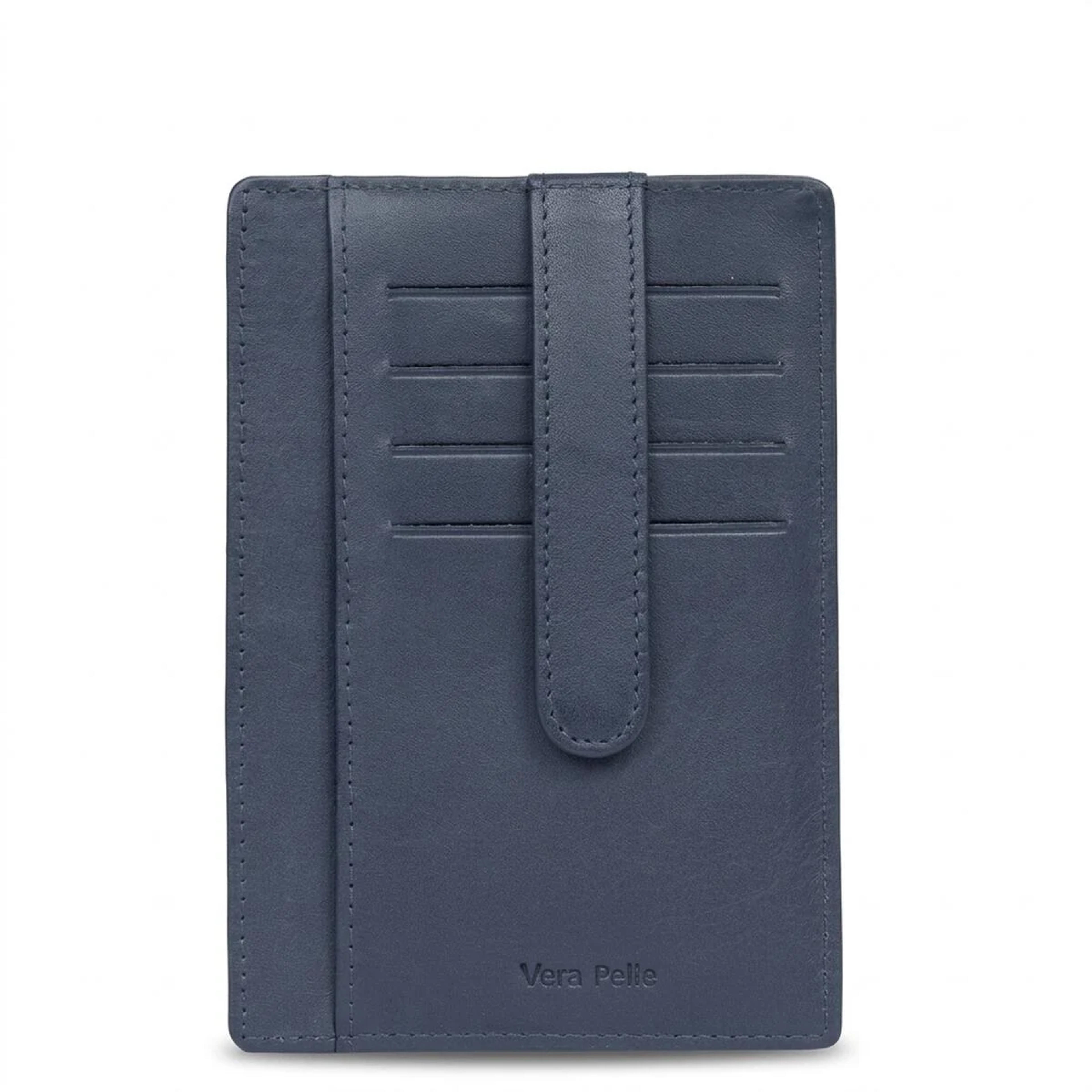 Кредитниця Tony Perotti натуральна шкіра Cortina 5001 navy (90161) Темно-синя