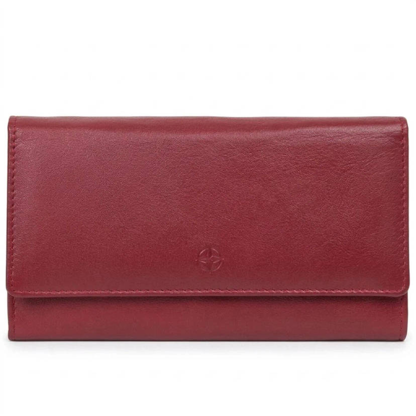 Женский кошелек Tony Perotti натуральная кожа Cortina 5048 rosso (90317) Красный
