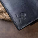 Функціональне тонке портмоне GRANDE PELLE 11323 Синє thumbnail 17