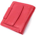 Яркий кошелек для женщин с карманом для монет из натуральной кожи ST Leather 22726 Красный thumbnail 2