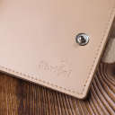 Стильний жіночий гаманець із монетницею шкіряний SHVIGEL 16623 Молочний thumbnail 11