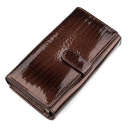 Кошелек женский ST Leather 18431 (S9001A) лакированная кожа Коричневый thumbnail 5