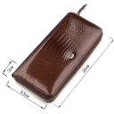 Кошелек женский ST Leather 18438 (S7001A) многофункциональный Коричневый thumbnail 7