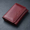 Кожаный интересный кошелек для женщин ST Leather 22507 Бордовый thumbnail 1