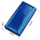 Кошелек женский ST Leather 18394 (S3001A) вместительный Синий thumbnail 3
