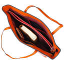 Женская кожаная сумка шоппер для города покупок и работы Vintage 22096 Рыжая thumbnail 11