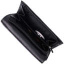 Кожаный женский кошелек в три сложения ST Leather 22488 Черный thumbnail 7