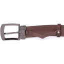Ремінь чоловічий CROCODILE LEATHER 18178 з натуральної шкіри крокодила Коричневий thumbnail 10