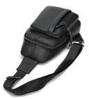 Сумка мужская из кожи через плечо Vintage 14784 Черная thumbnail 14