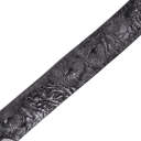 Ремінь чоловічий CROCODILE LEATHER 18008 з натуральної шкіри крокодила Чорний thumbnail 8