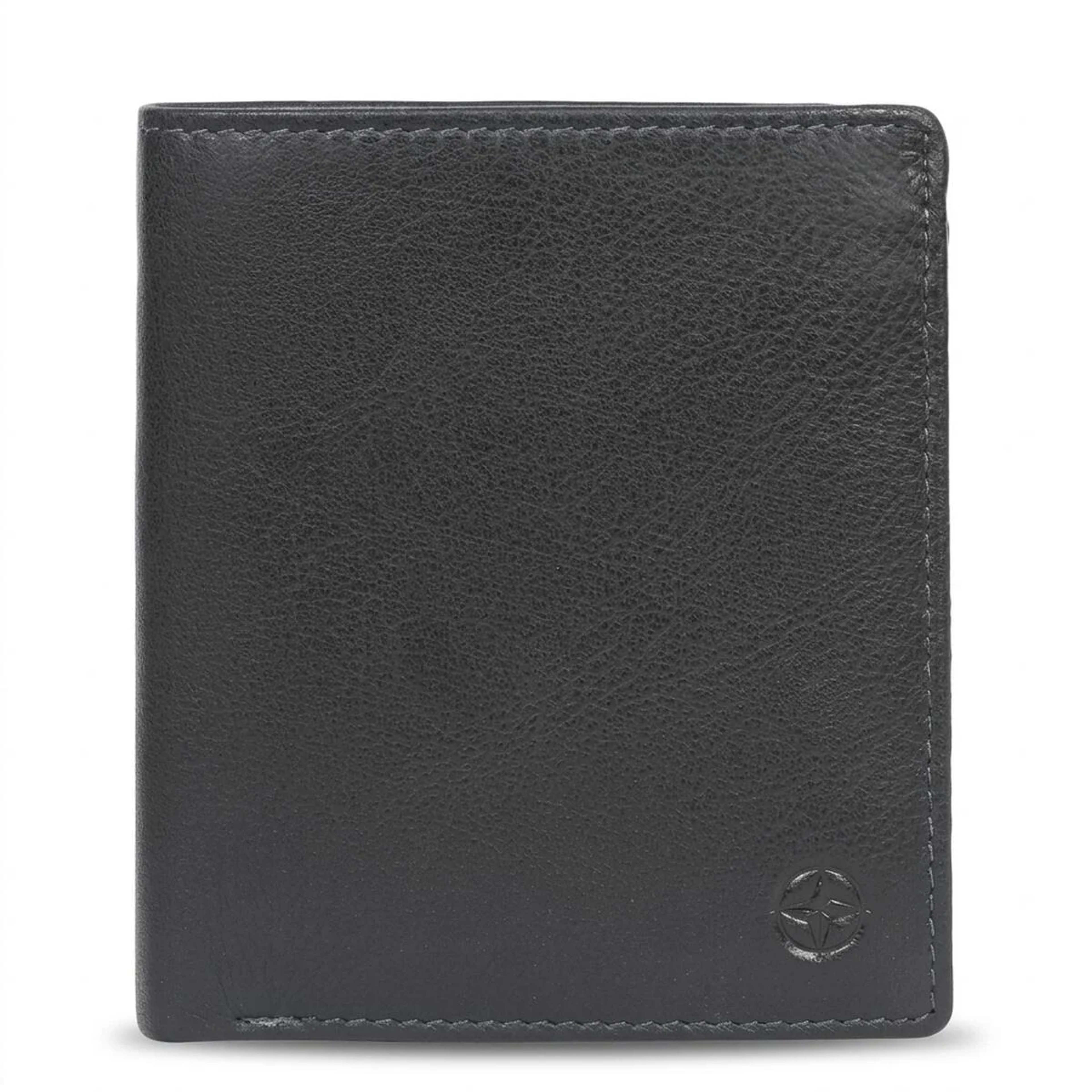 Чоловіче портмоне Tony Perotti з натуральної шкіри Cortina 5079 nero (90123) Чорне