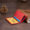 Візитниця-книжка ST Leather 19214 Червона thumbnail 17