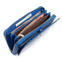Кошелек женский ST Leather 18435 (S7001A) лакированный Синий thumbnail 10