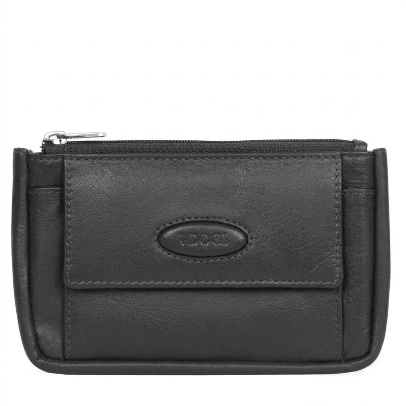 Ключница Tony Perotti из натуральной кожи Cortina 5060 nero (90146) Черная