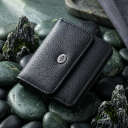 Жіночий шкіряний гаманець для карток купюр та монет ST Leather 22690 Чорний thumbnail 1