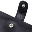 Чоловічий гаманець середнього розміру із натуральної шкіри ST Leather 22444 Чорний thumbnail 5