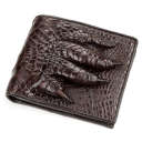 Портмоне CROCODILE LEATHER 18196 з натуральної шкіри крокодила Коричневе thumbnail 1