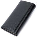 Жіночий гаманець із натуральної лакованої шкіри ST Leather 22679 Чорний thumbnail 2