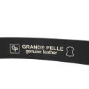Стильный брючный ремень для мужчин из натуральной кожи GRANDE PELLE 11675 Черный thumbnail 9