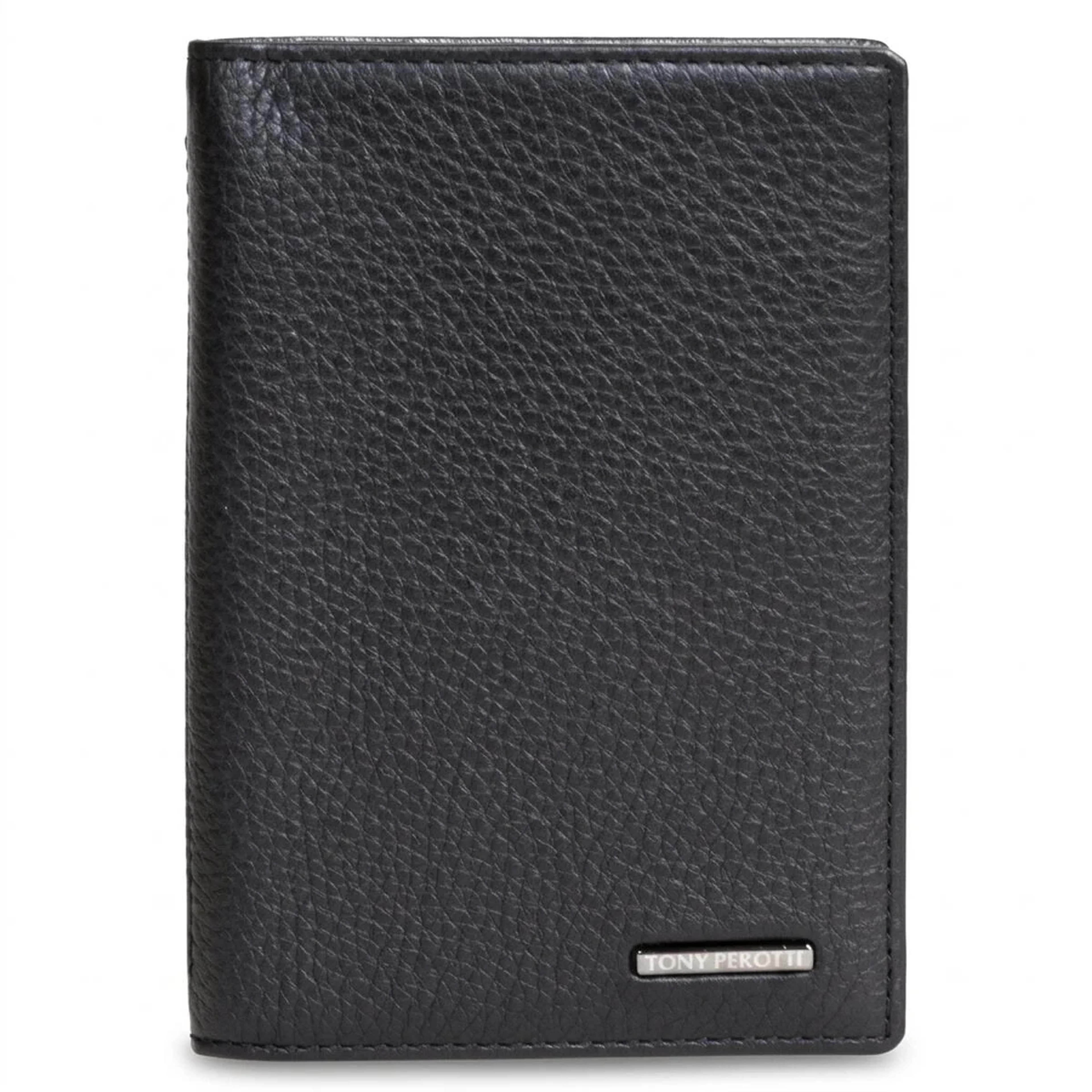 Обкладинка на паспорт Tony Perotti New Contatto 3550 nero (90578) Чорна