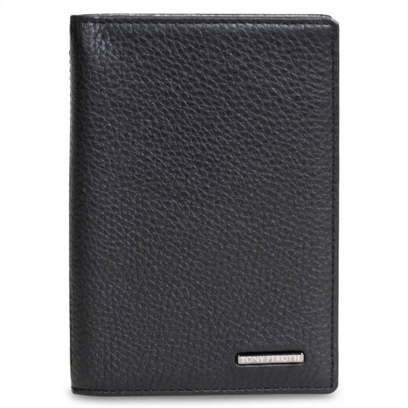 Обкладинка на паспорт Tony Perotti New Contatto 3550 nero (90578) Чорна